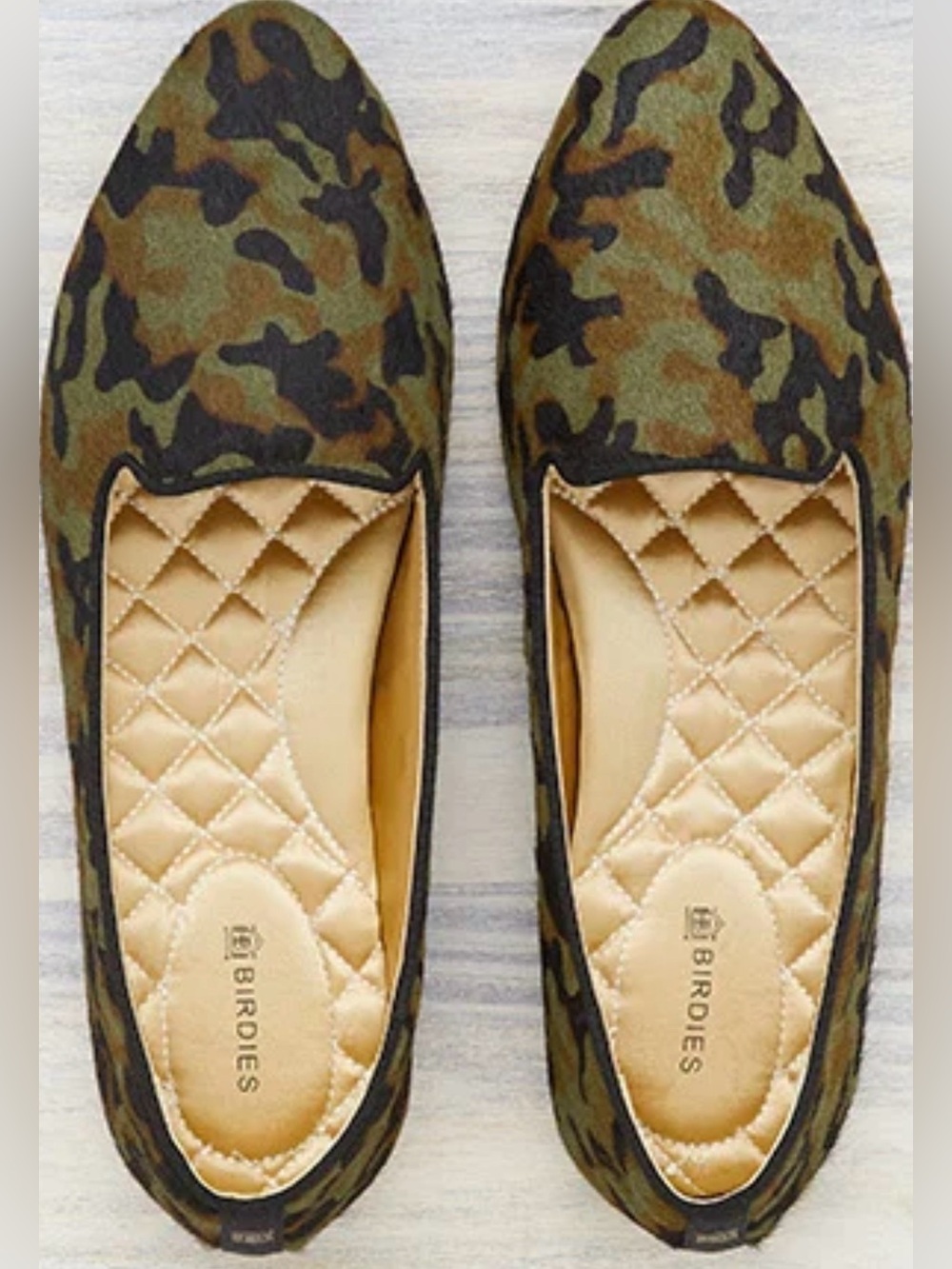 Birdies Blackbird - Camo Calf Hair